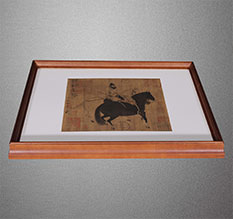 孝感书画装裱配框服务案例